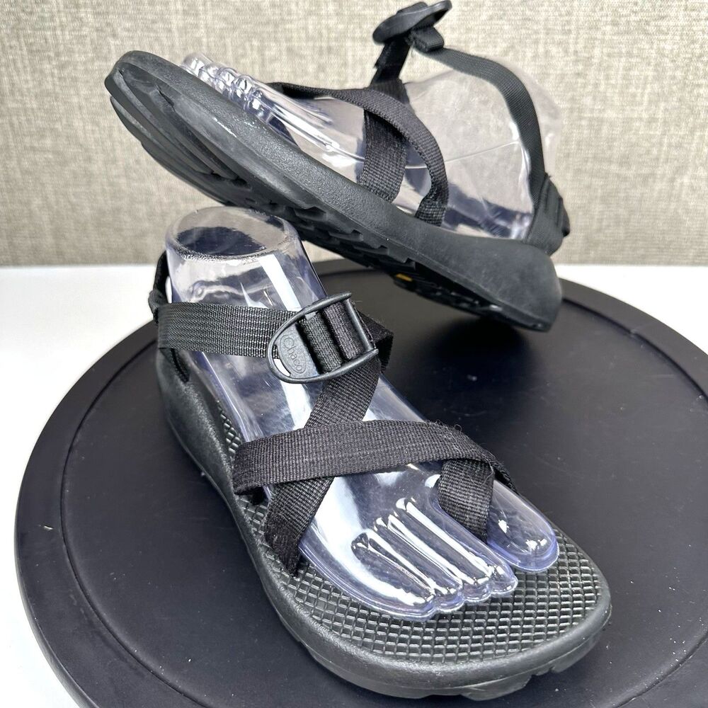 Chaco ZX2 Classic Sport Sandals Womens 9 Black Strappy Outdoor Hiking Shoes